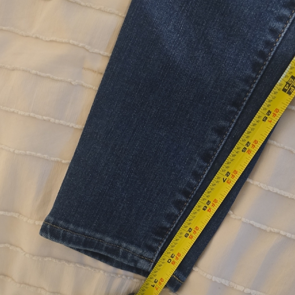 Levis 721 Womens High Rise Skinny Jeans Dark Wash Stretch Denim 28x31 - Picture 3 of 7